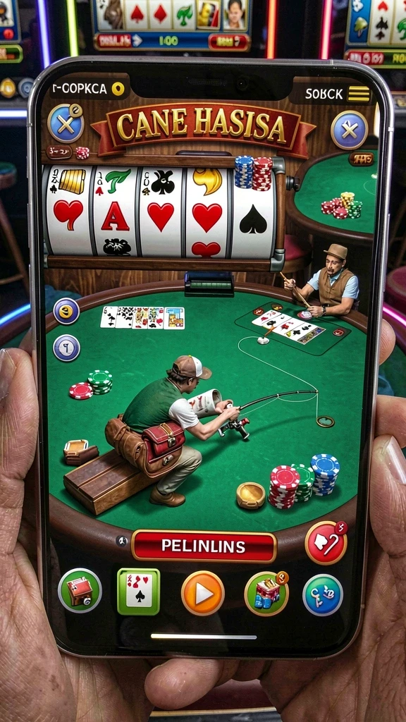 Cuplikan layar menu unduhan slot123 untuk perangkat Android